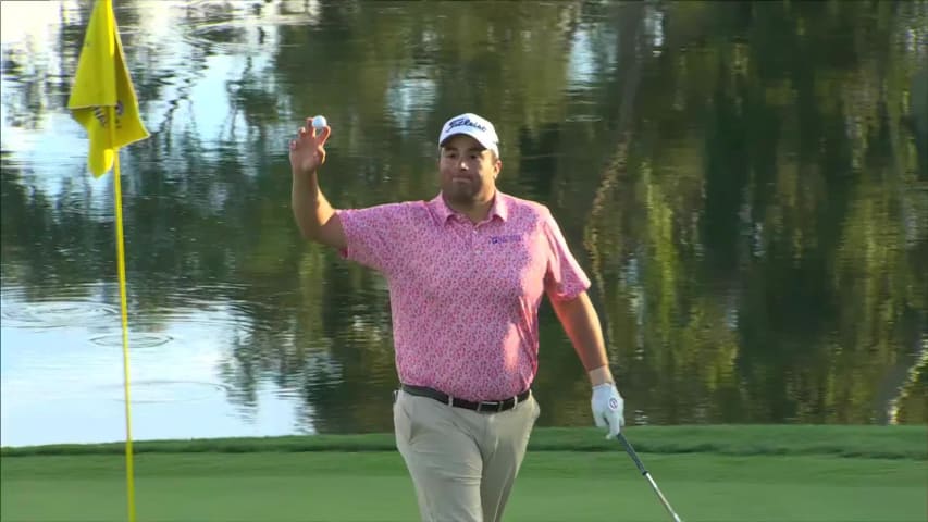 Gabriel Lench's bunker play leads to closing birdie at APGA Farmers