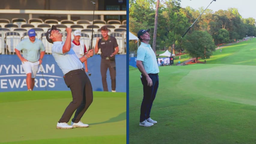 Dramatic cut line moments from 2024 Wyndham Championship