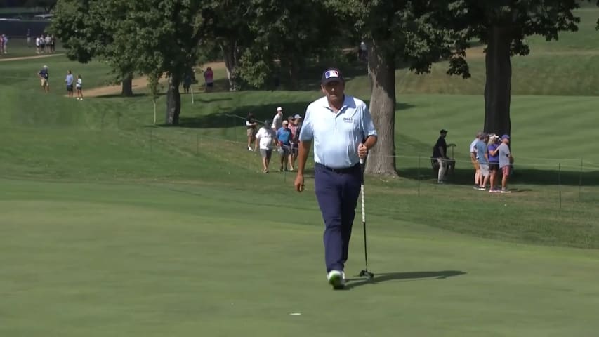 Billy Andrade dials in tee shot to yield birdie at Sanford International