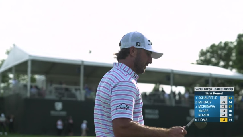 Max Homa makes birdie on No. 15 at Wells Fargo