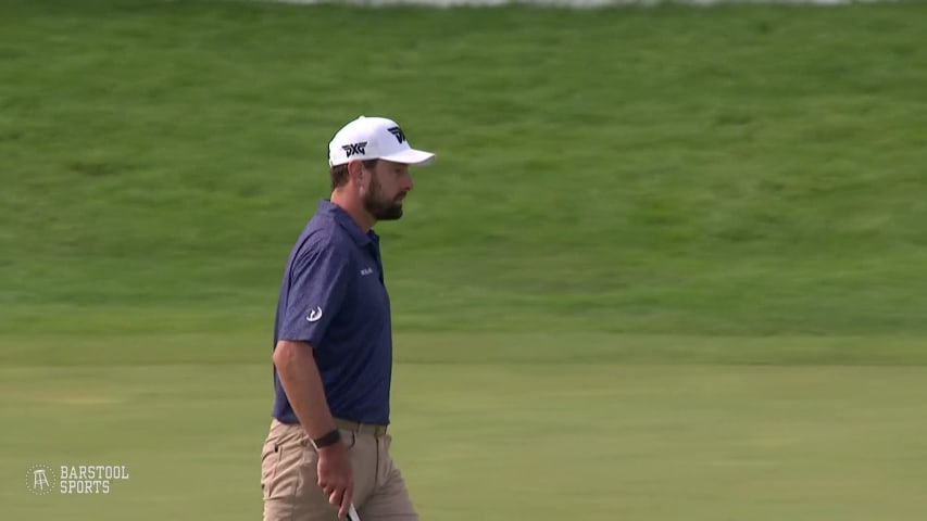 Cristobal Del Solar makes birdie on No. 18 at NV5 Invitational