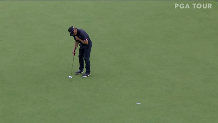 Bernhard Langer makes birdie on No. 18 in Round 3 at Dominion Energy