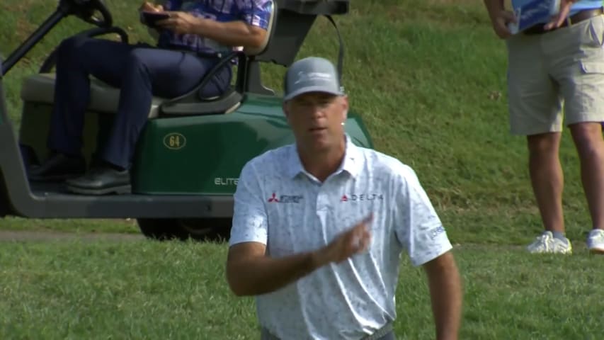 Stewart Cink makes birdie at Ascension