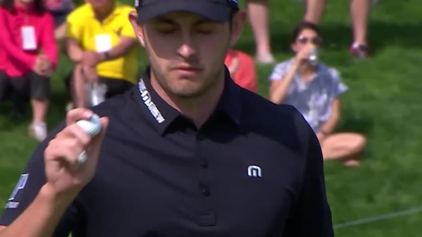 Patrick Cantlay's strong second leads to birdie at the Memorial