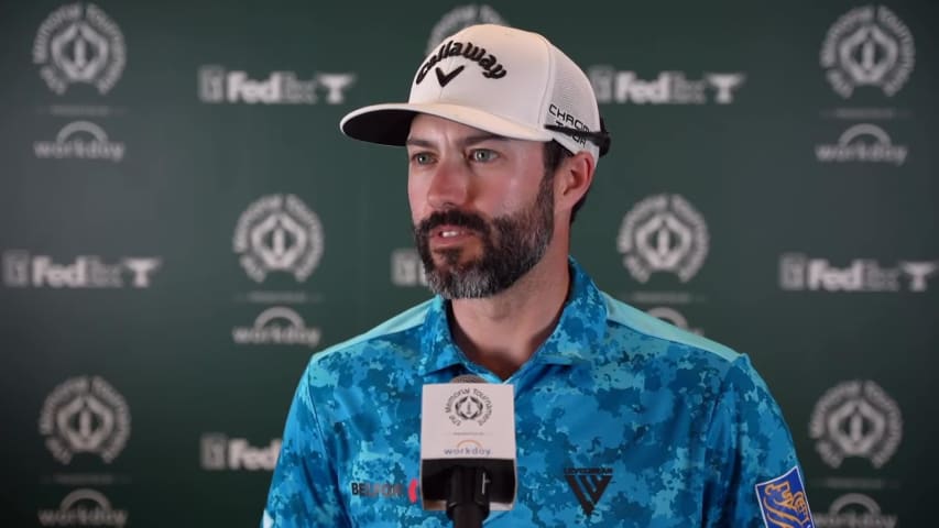 Adam Hadwin’s interview after Round 2 of the Memorial