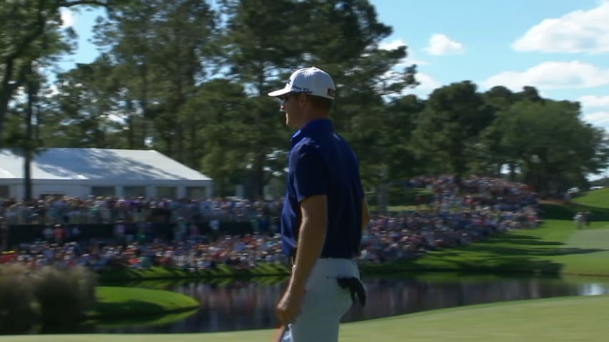 Morgan Hoffmann's brilliant finish to Round 4 at Wells Fargo