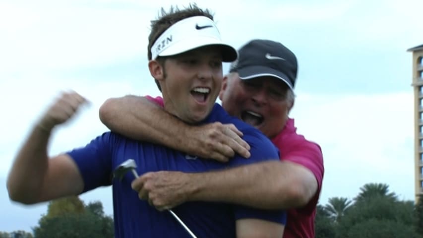 Lanny and Tucker Wadkins win the PNC Father/Son Challenge