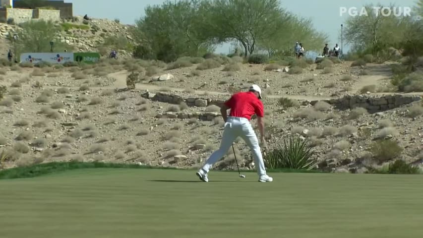 Rory McIlroy makes birdie on No. 2 at THE CJ CUP