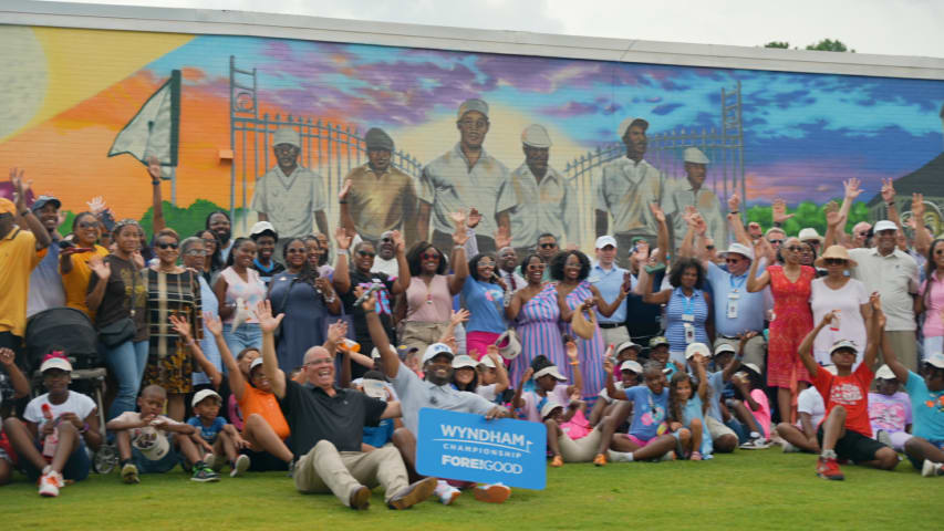 Greensboro Six mural unveiled ahead of Wyndham