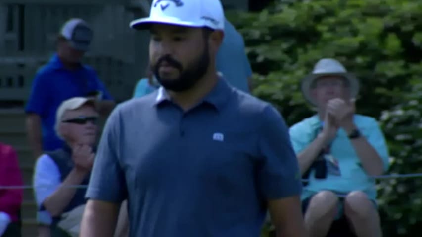 J.J. Spaun’s 29-foot birdie putt at RBC Heritage