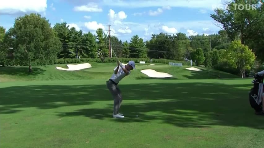 Will Zalatoris makes birdie on No. 16 in Round 4 at Nationwide Children's