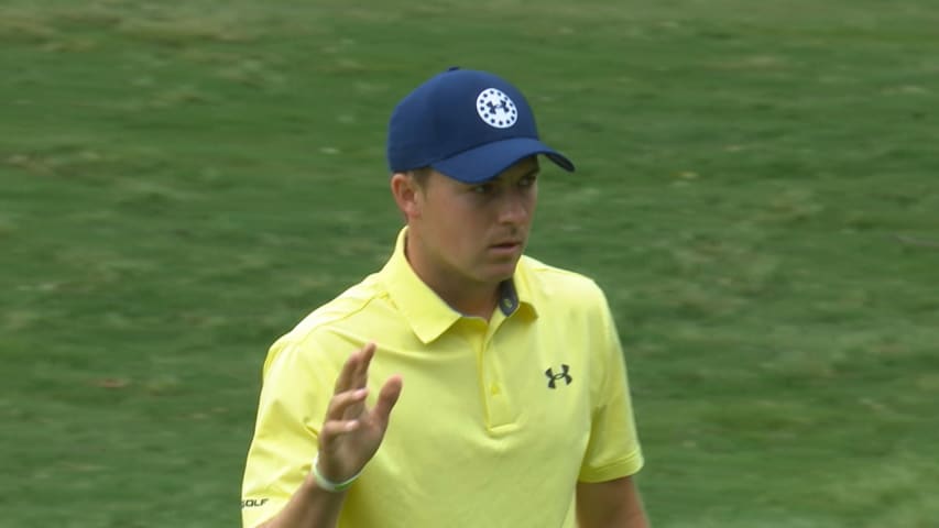 Jordan Spieth's brilliant approach sets up birdie at DEAN & DELUCA