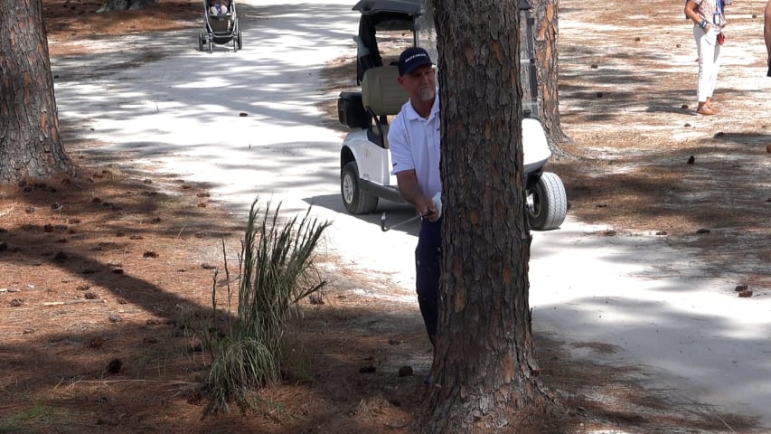 Marco Dawson makes roller-coaster birdie at FURYK & FRIENDS