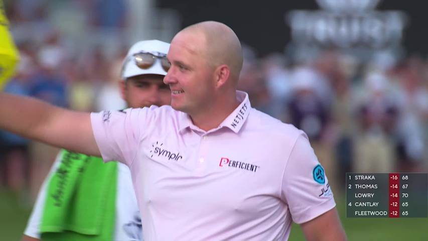 Sepp Straka pars the last to win Truist Championship