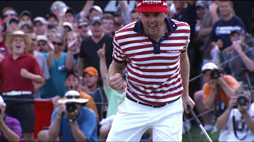 Keegan Bradley's best reactions on TOUR