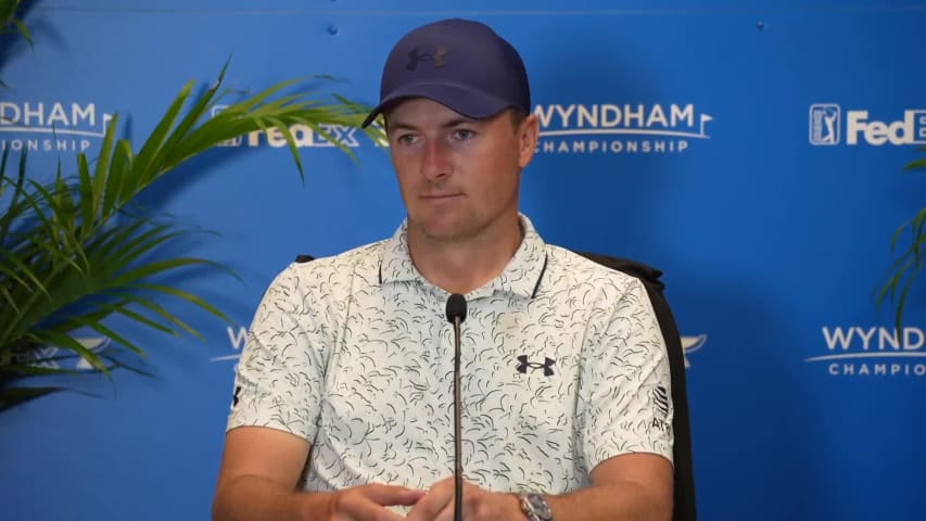 Jordan Spieth on Justin Thomas' 2023 efforts to make FedExCup Playoffs