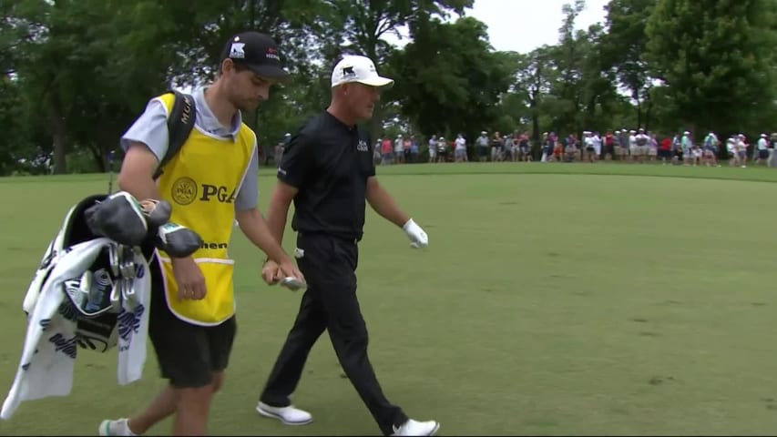 Alex Cejka's aggressive approach yields birdie at the KitchenAid Senior PGA