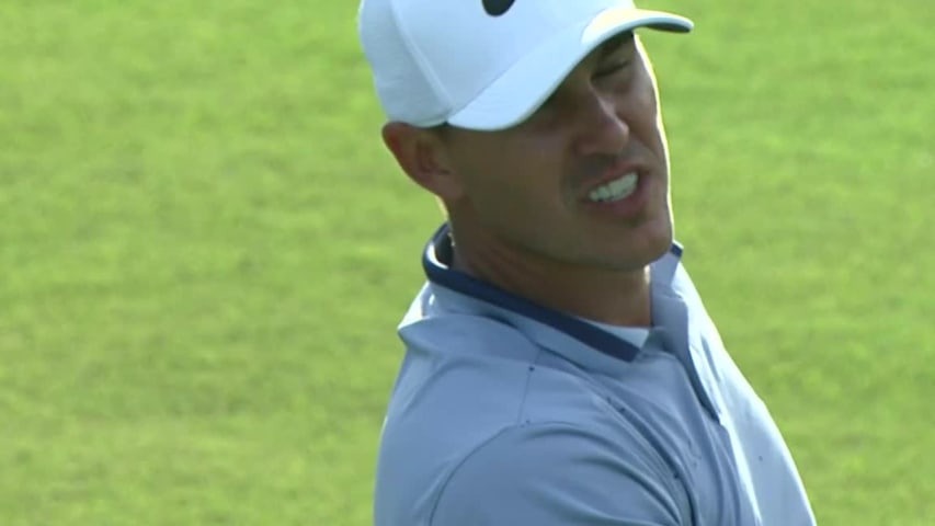 Brooks Koepka birdies 72nd hole to take early clubhouse lead at Honda