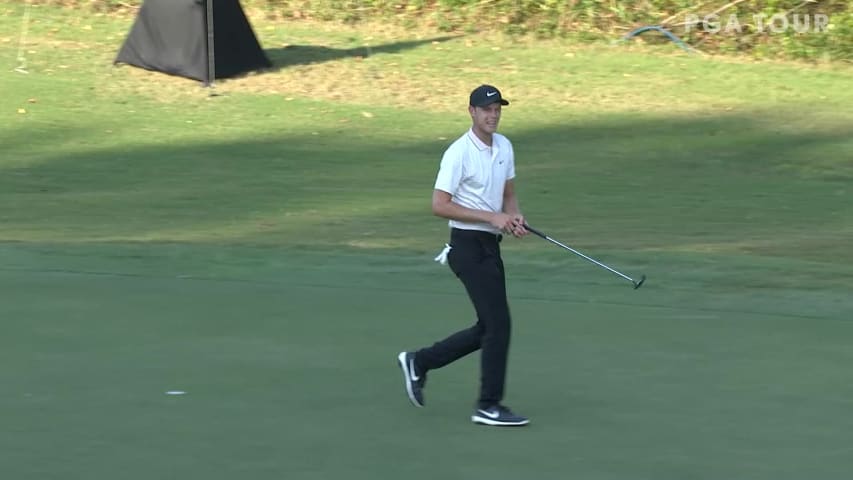 Cameron Davis birdies No. 15 in Round 4 at Sanderson Farms