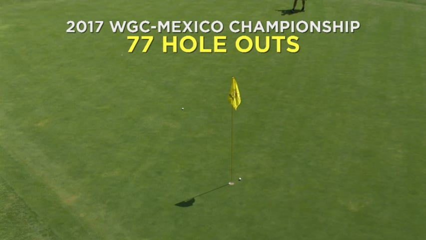 By the Numbers: Hole outs galore at Mexico Championship