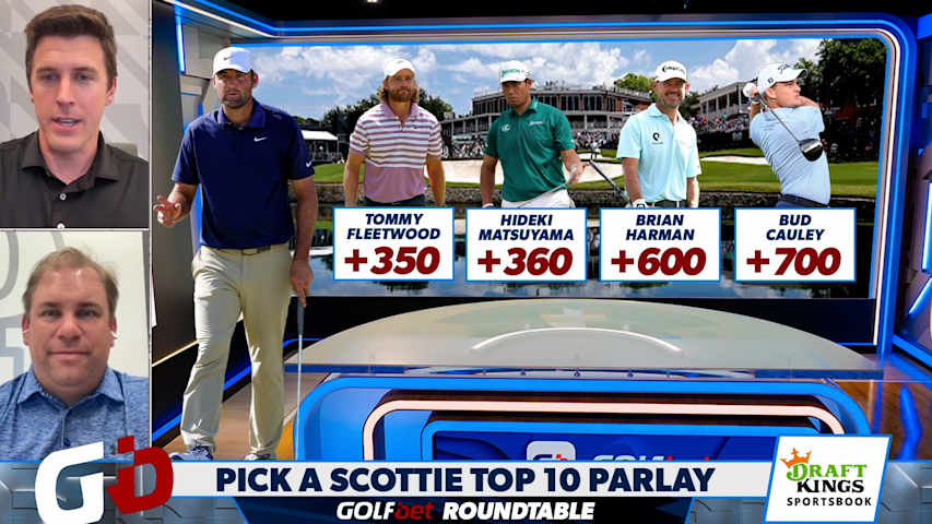 DraftKings Odds: Picking a Scottie Scheffler Top 10 parlay