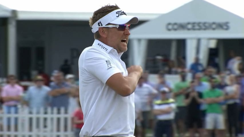 Ian Poulter's clutch birdie putt on No. 18 at Houston Open