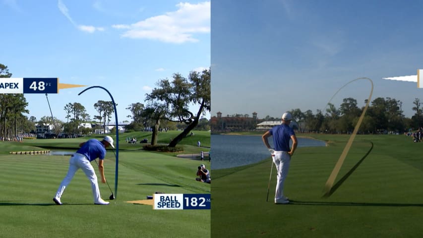 Justin Thomas’ awesome drives on No. 16 and No. 18 at THE PLAYERS