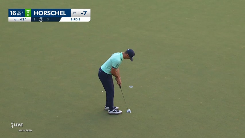 Billy Horschel's tee shot to within 5 feet yields birdie at Wyndham