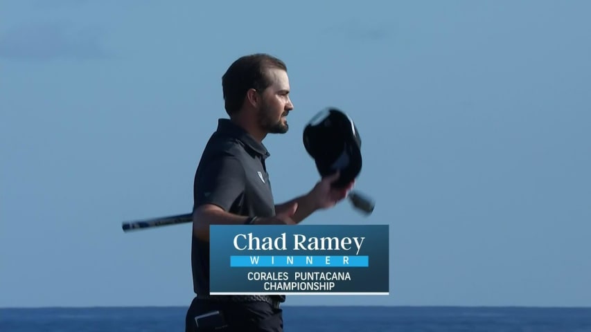 Chad Ramey pars the last for first win at Corales Puntacana