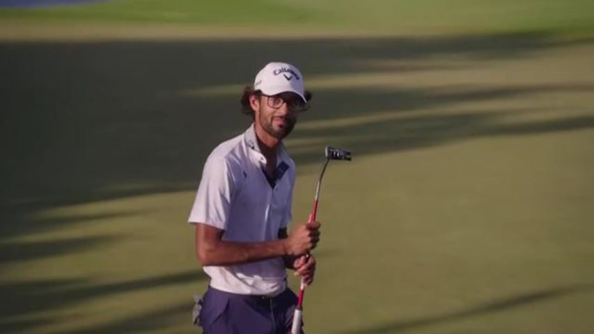 Akshay Bhatia’s amazing birdie to win Bahamas Great Exuma Classic