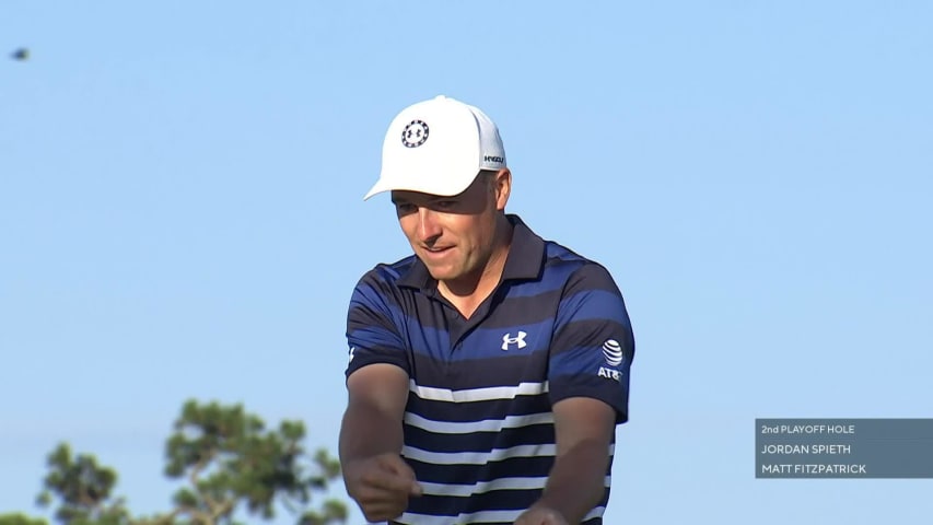 Spieth comes up just short in title defense at RBC Heritage
