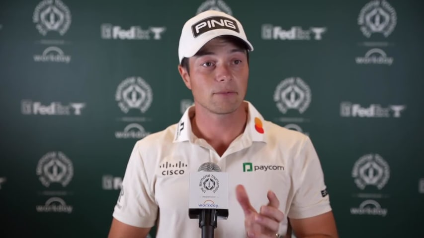 Vitkor Hovland’s interview after Round 2 of the Memorial