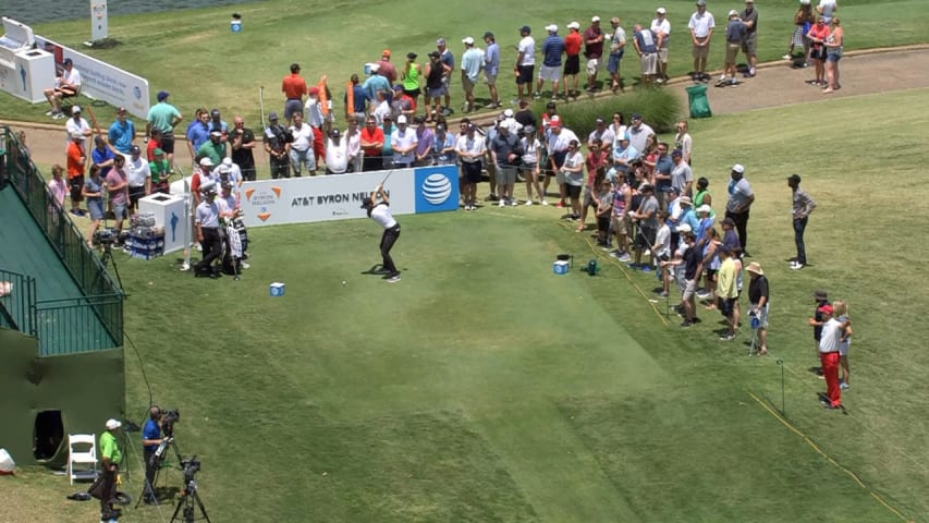 Patrick Rodgers has DIRECTV Launch Pad Drive of the Day at AT&T Byron Nelson