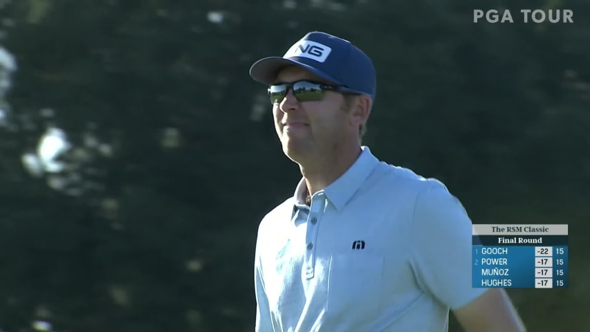 Seamus Power makes birdie on No. 15 at The RSM Classic