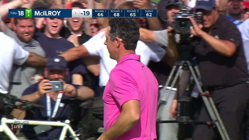 Rory McIlroy's wedge and birdie on 72nd hole for win at RBC Canadian