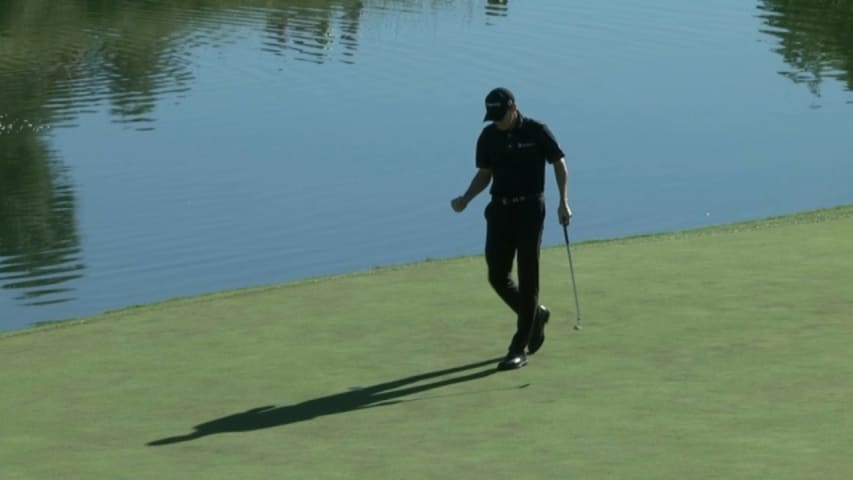 Jimmy Walker birdies No. 12 at Shriners