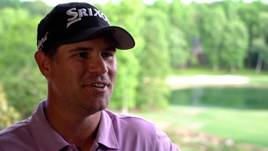 Michael Arnaud interview after winning BMW Charity Pro-Am