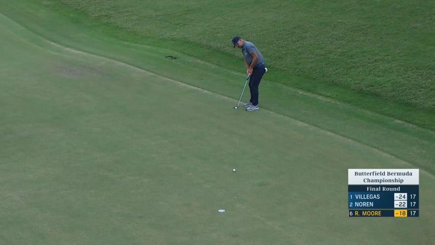 Ryan Moore buries closing birdie at Butterfield Bermuda