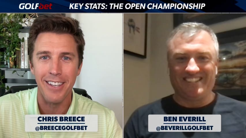 Key stats for making picks at The Open Championship