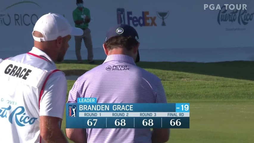 Branden Grace gets up-and-down for go-ahead birdie at Puerto Rico