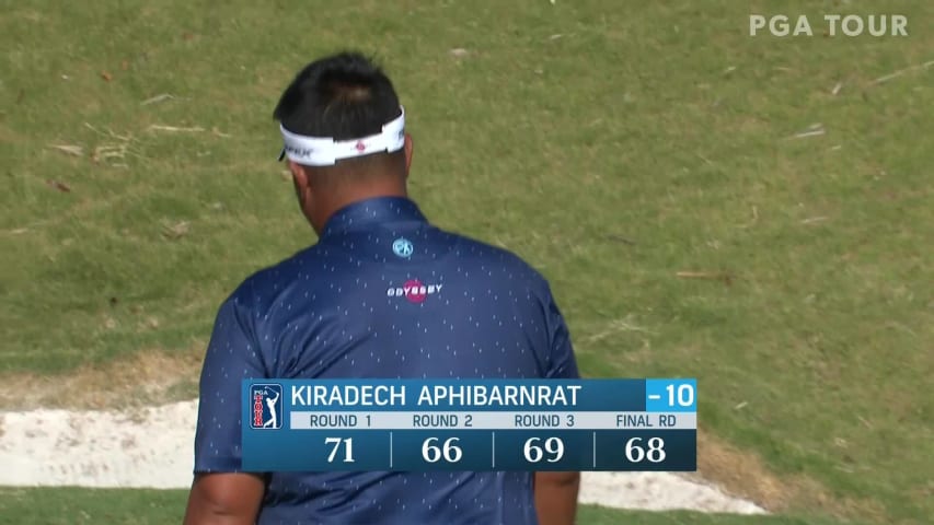 Kiradech Aphibarnrat closes with birdie at Bermuda