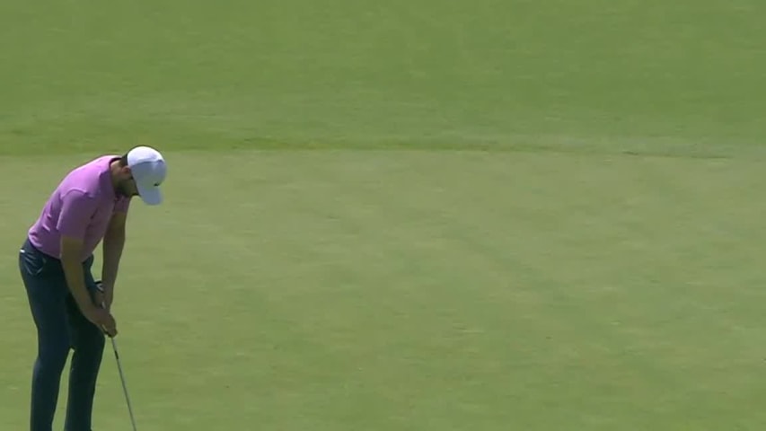 Kyle Stanley’s 16-foot birdie putt at the Memorial