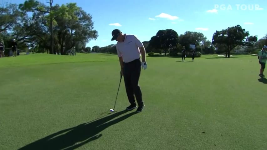 Ernie Els makes birdie on No. 13 at TimberTech Championship