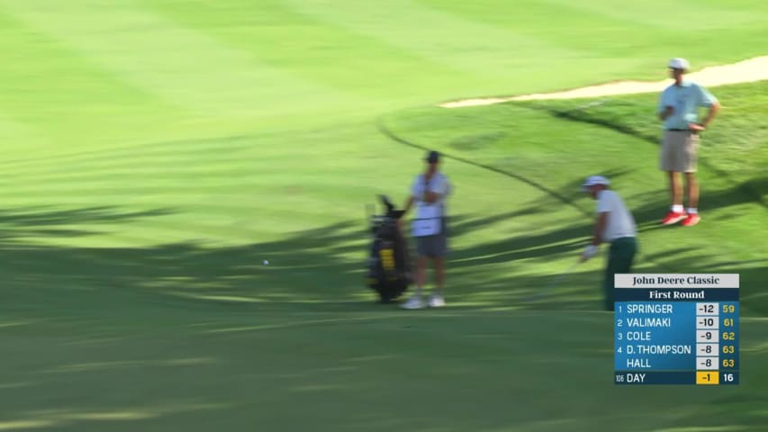 Jason Day makes birdie on No. 17 at John Deere