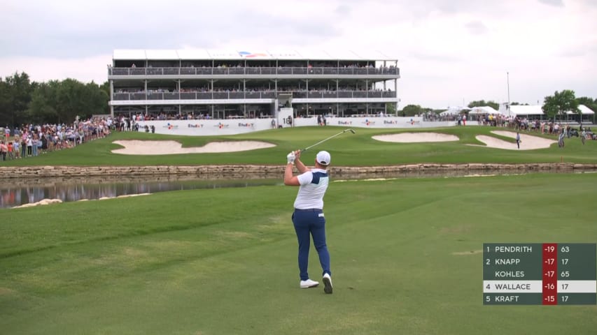 Matt Wallace spins approach to set up birdie at THE CJ CUP