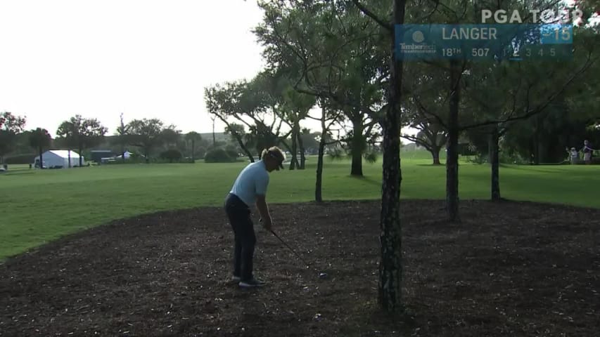 Bernhard Langer closes with birdie at TimberTech