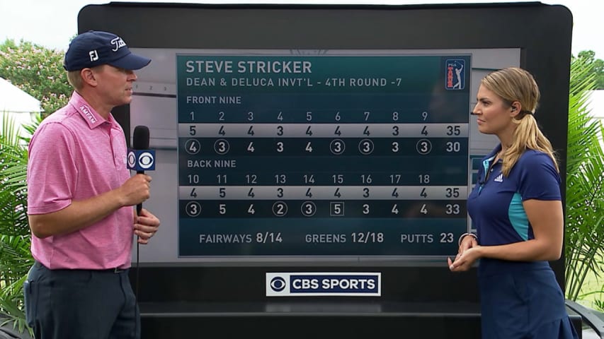 Steve Stricker interview after Round 4 of DEAN & DELUCA