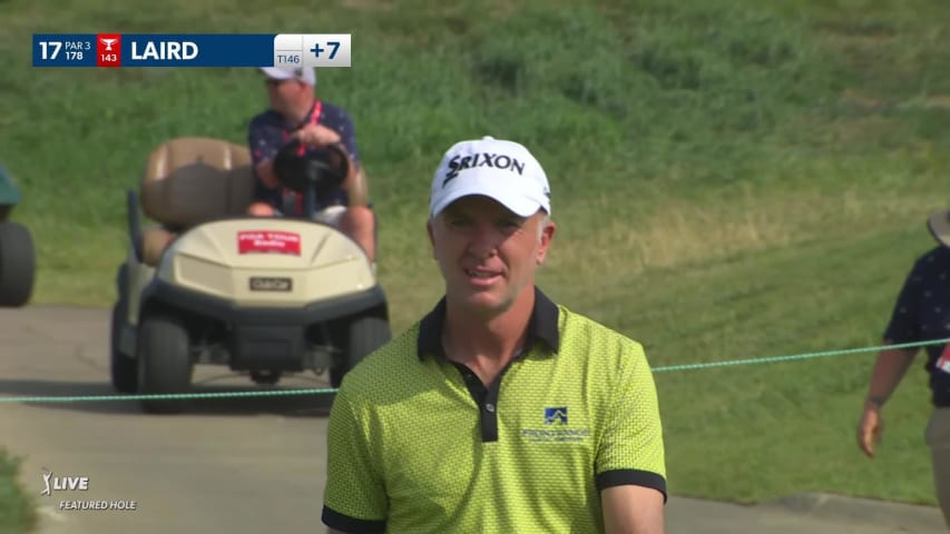 Martin Laird sticks hole-high tee shot to set up birdie at 3M Open