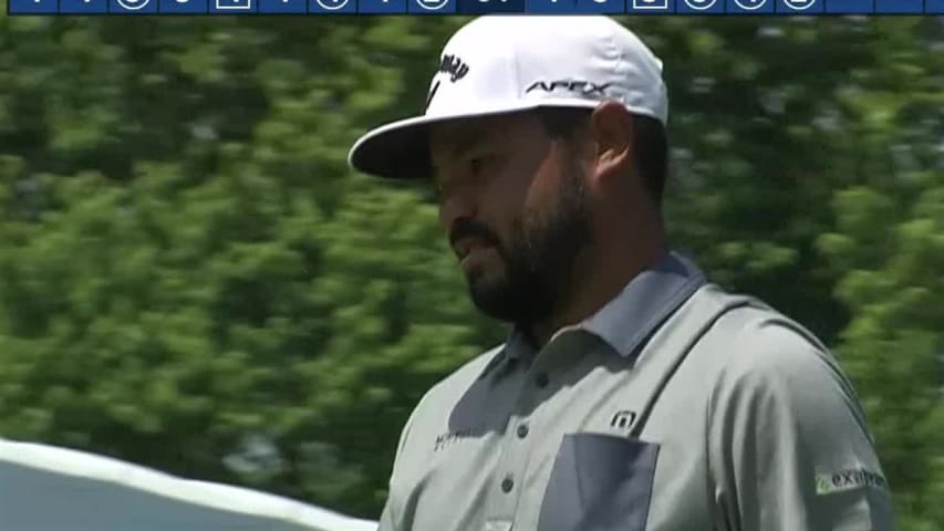 J.J. Spaun’s clutch birdie putt at Rocket Mortgage