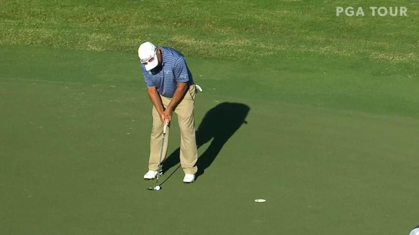 Scott Parel makes birdie on No. 17 at SAS Championship
